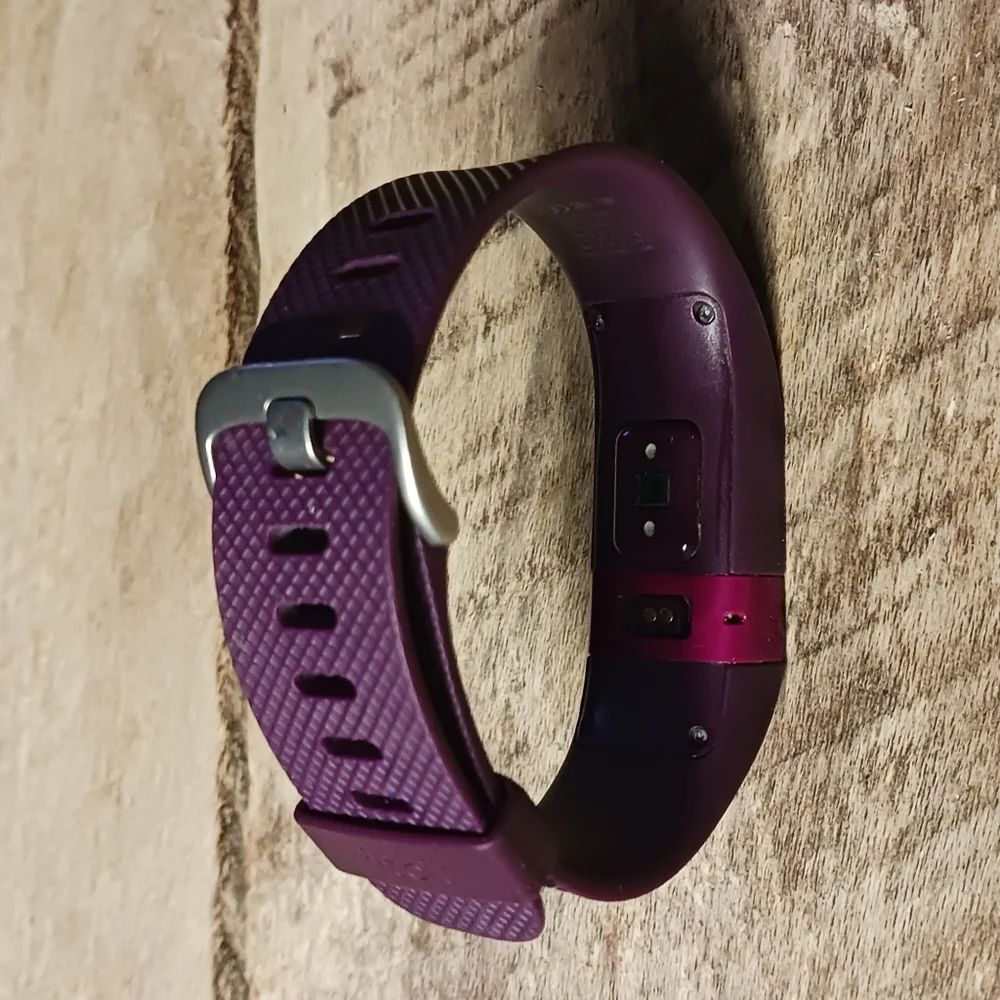 Fitbit Charge HR Wireless Activity Wristband (Plum, L/G) MSRP $129.95